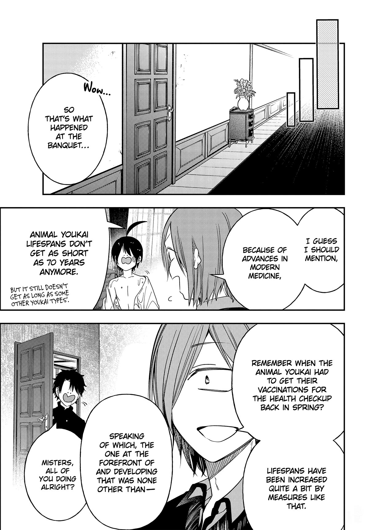 Youkai Gakkou no Sensei Hajimemashita! Chap 108 - Next Chap 109