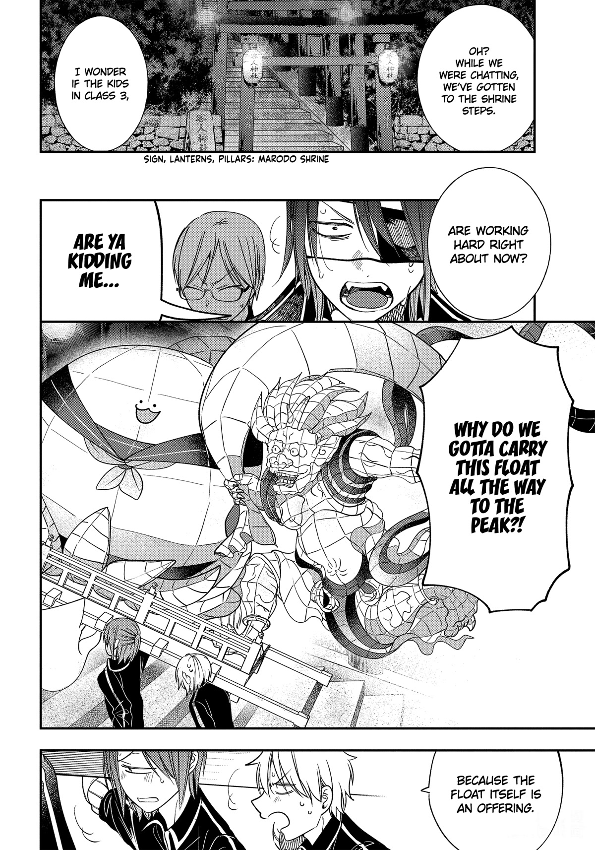 Youkai Gakkou no Sensei Hajimemashita! Chap 100 - Next Chap 101