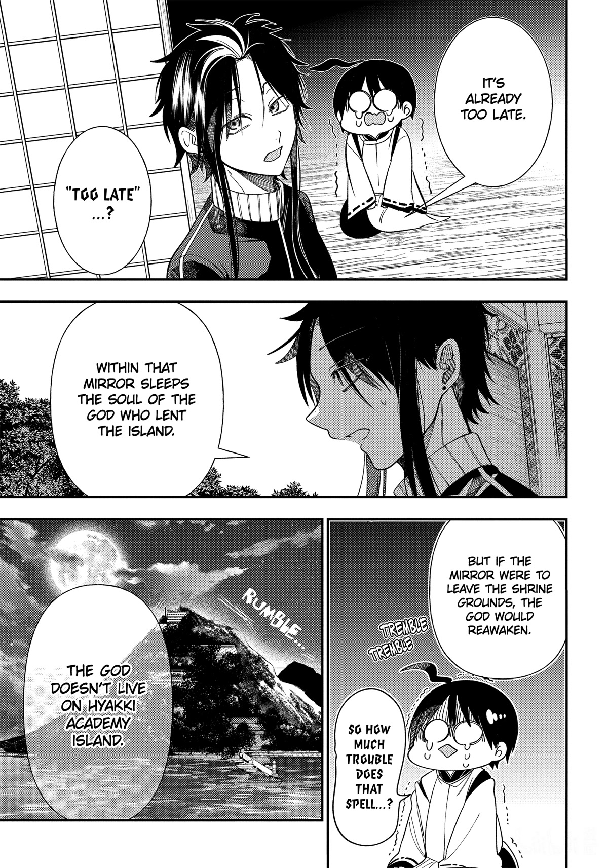 Youkai Gakkou no Sensei Hajimemashita! Chap 100 - Next Chap 101