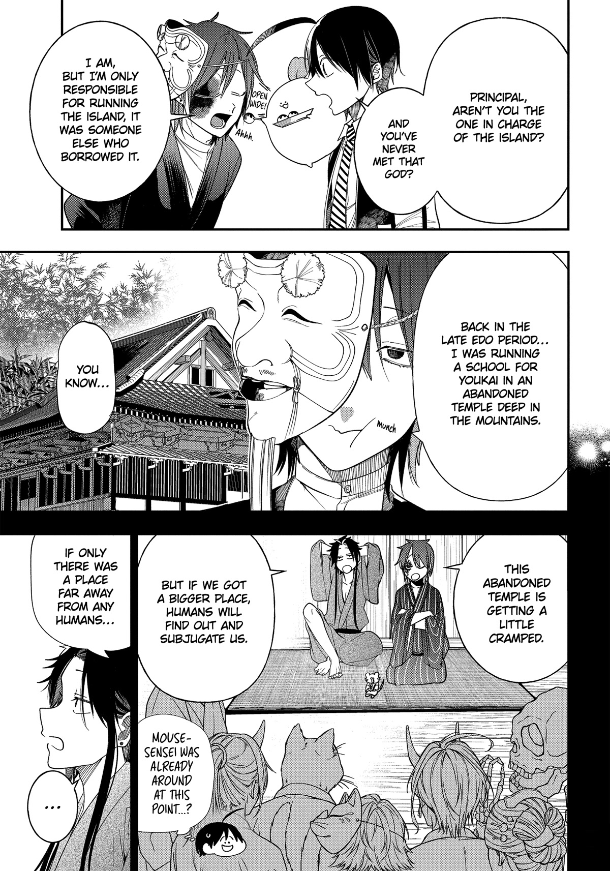 Youkai Gakkou no Sensei Hajimemashita! Chap 100 - Next Chap 101