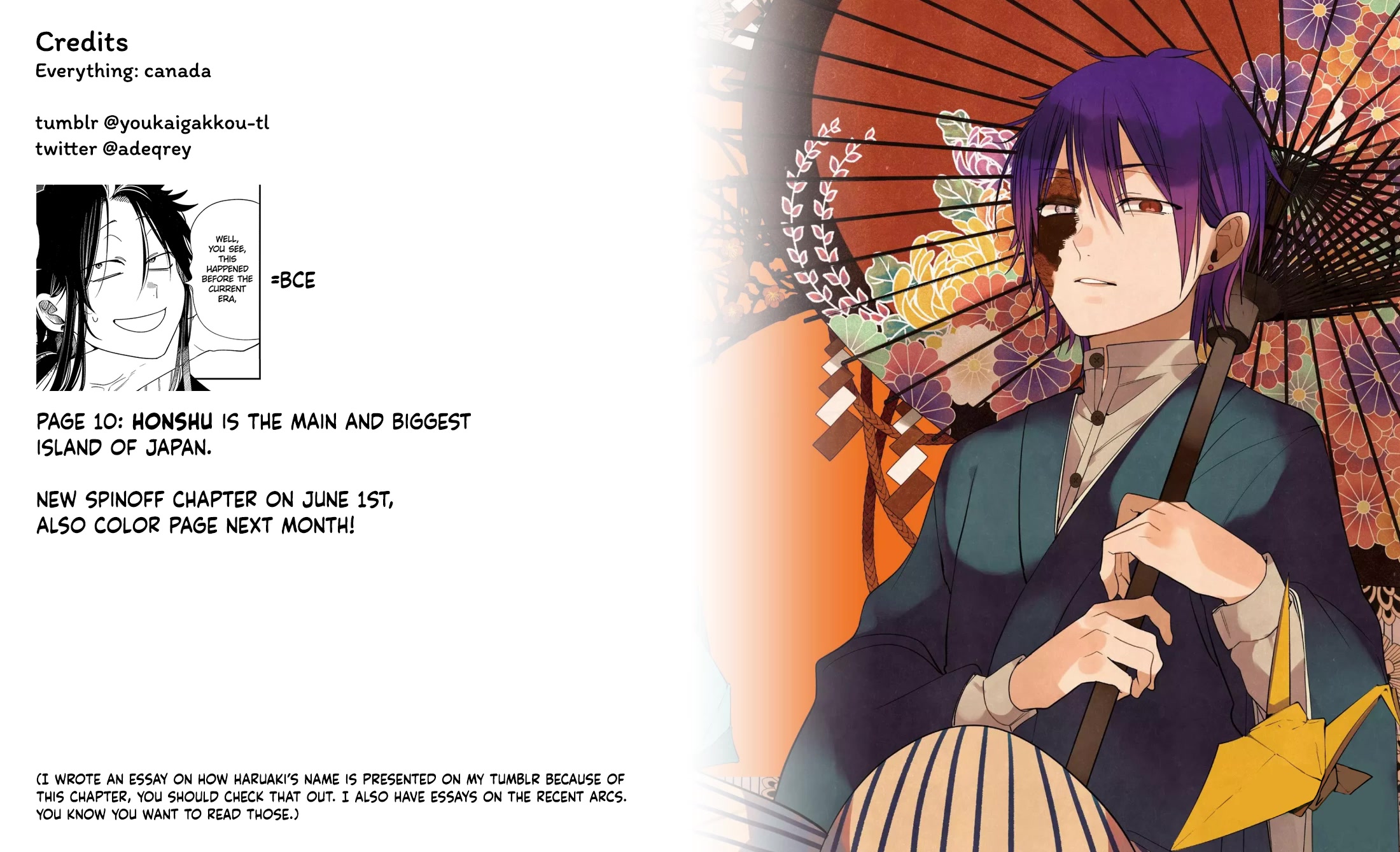 Youkai Gakkou no Sensei Hajimemashita! Chap 101 - Next Chap 102