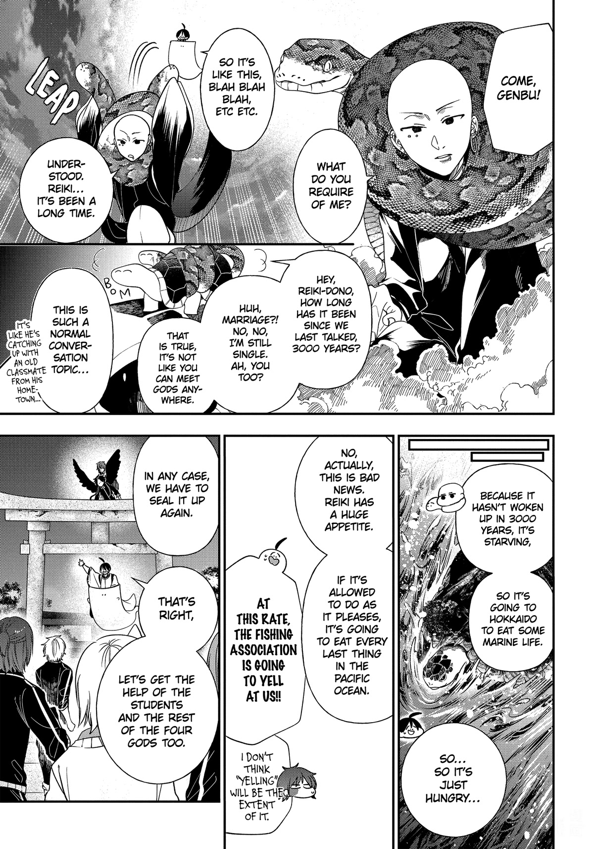 Youkai Gakkou no Sensei Hajimemashita! Chap 101 - Next Chap 102