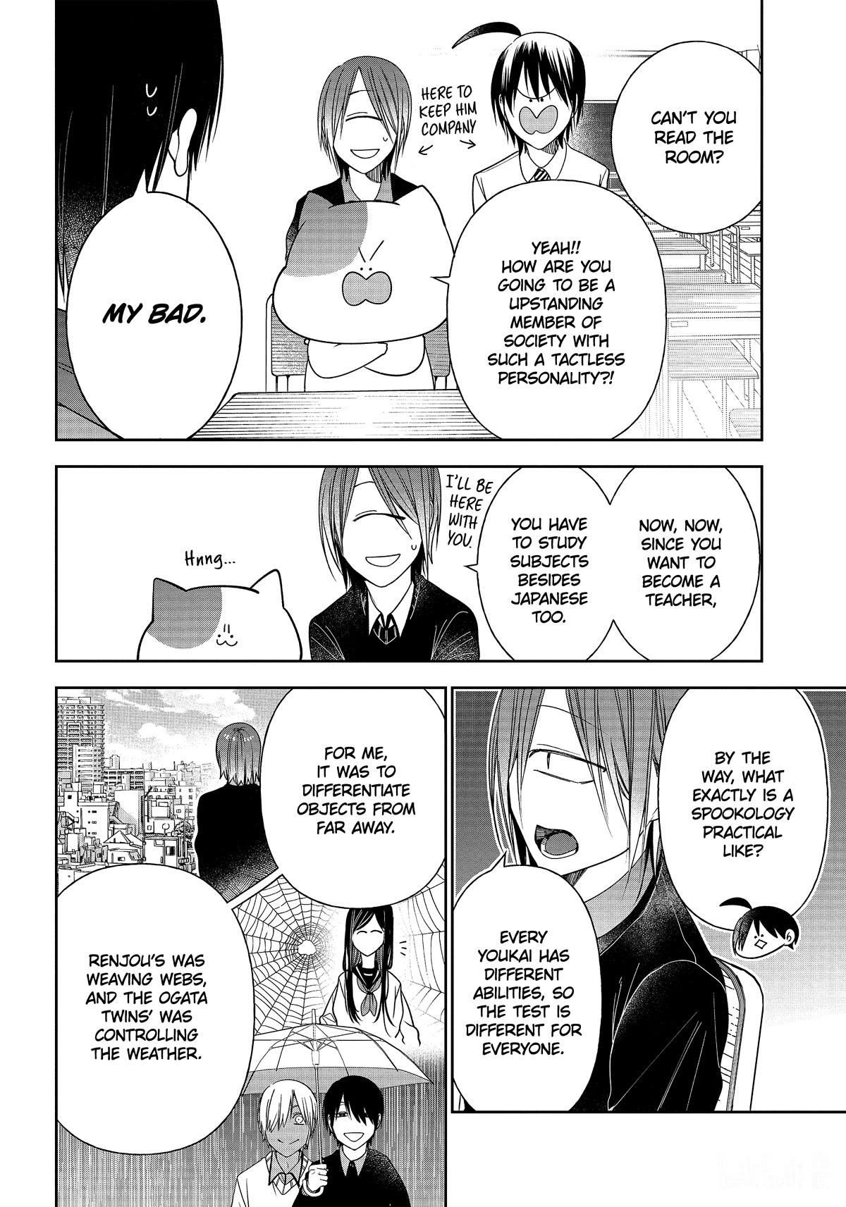 Youkai Gakkou no Sensei Hajimemashita! Chap 102 - Next Chap 103