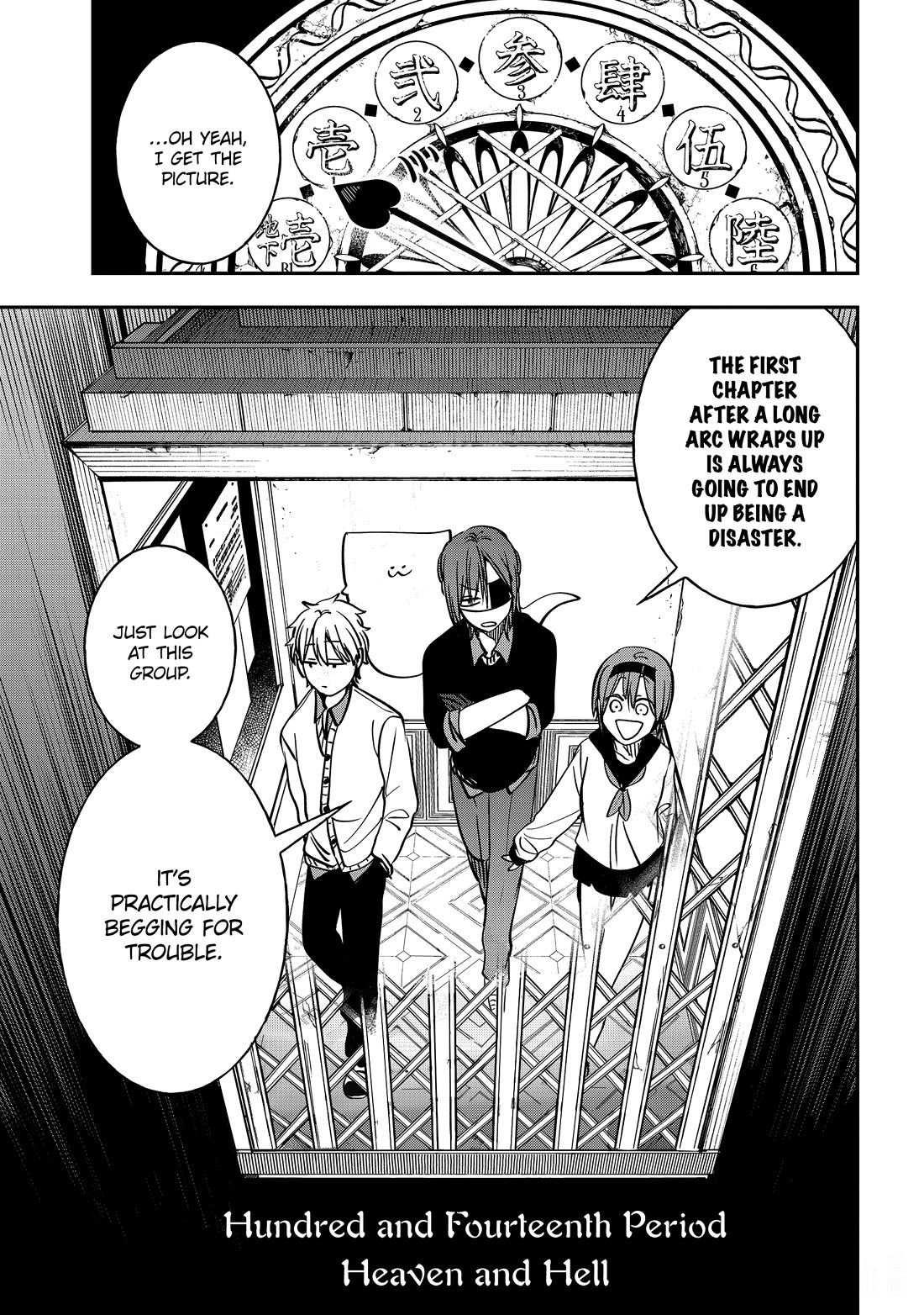 Youkai Gakkou no Sensei Hajimemashita! Chap 114 - Next Chap 115