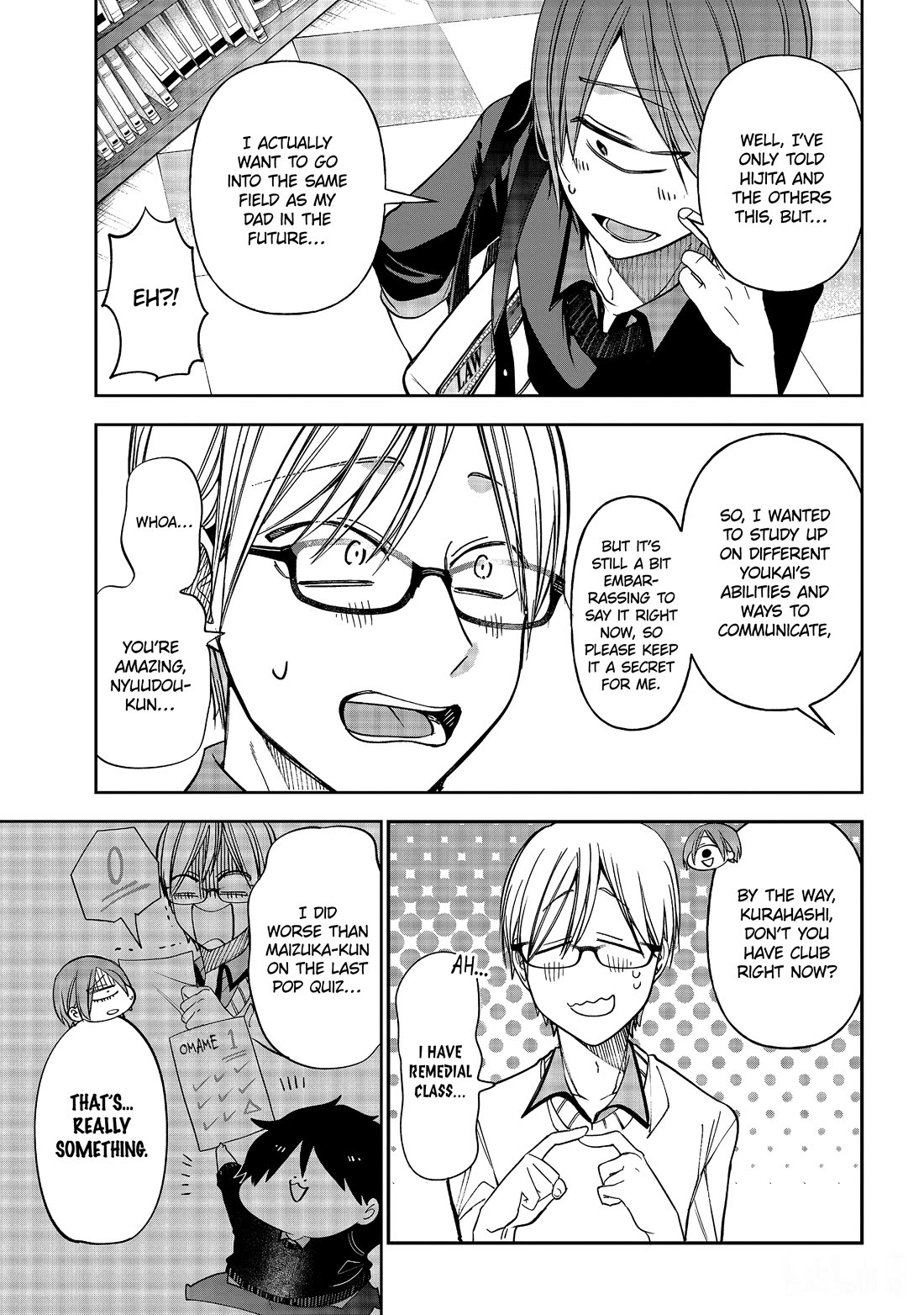 Youkai Gakkou no Sensei Hajimemashita! Chap 116 - Next Chap 117