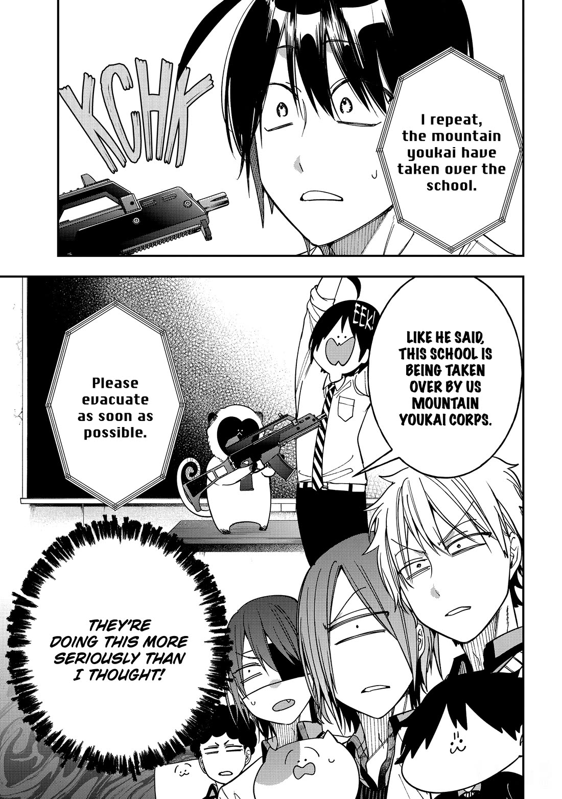 Youkai Gakkou no Sensei Hajimemashita! Chap 118 - Next Chap 119