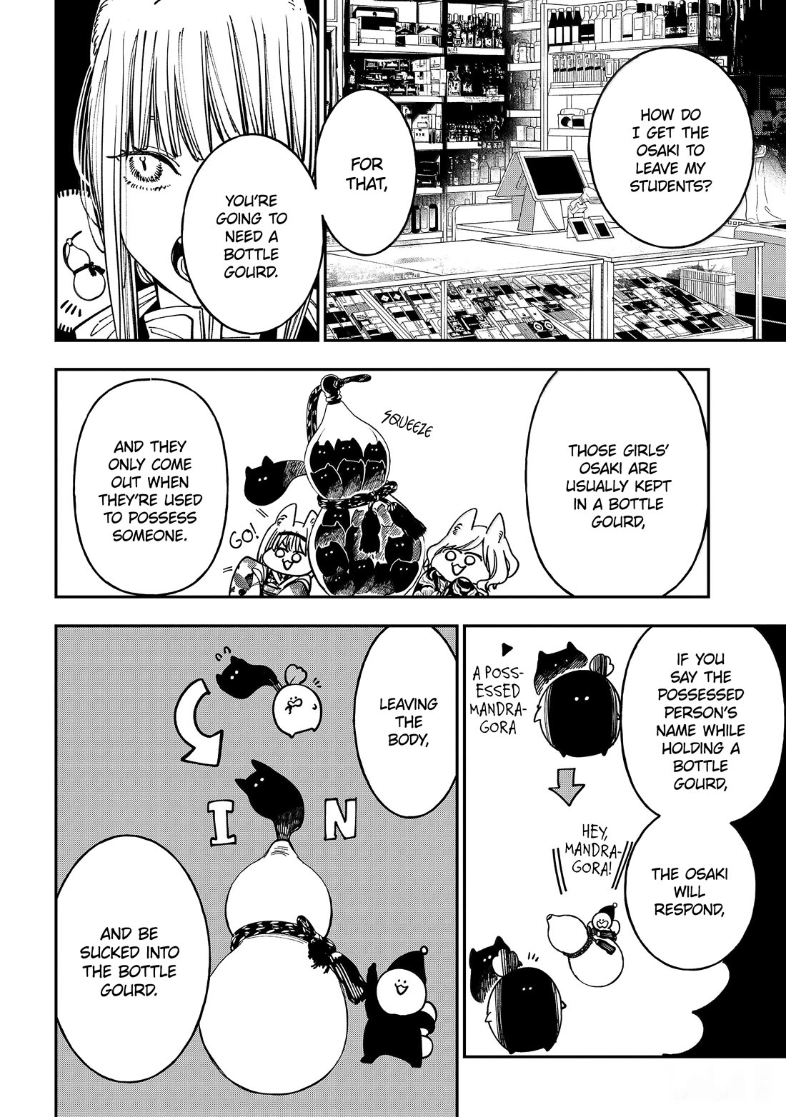 Youkai Gakkou no Sensei Hajimemashita! Chap 127 - Next Chap 128
