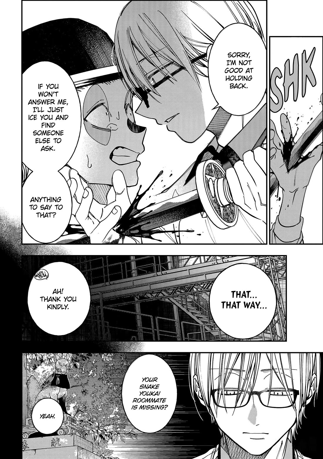Youkai Gakkou no Sensei Hajimemashita! Chap 124 - Next Chap 125