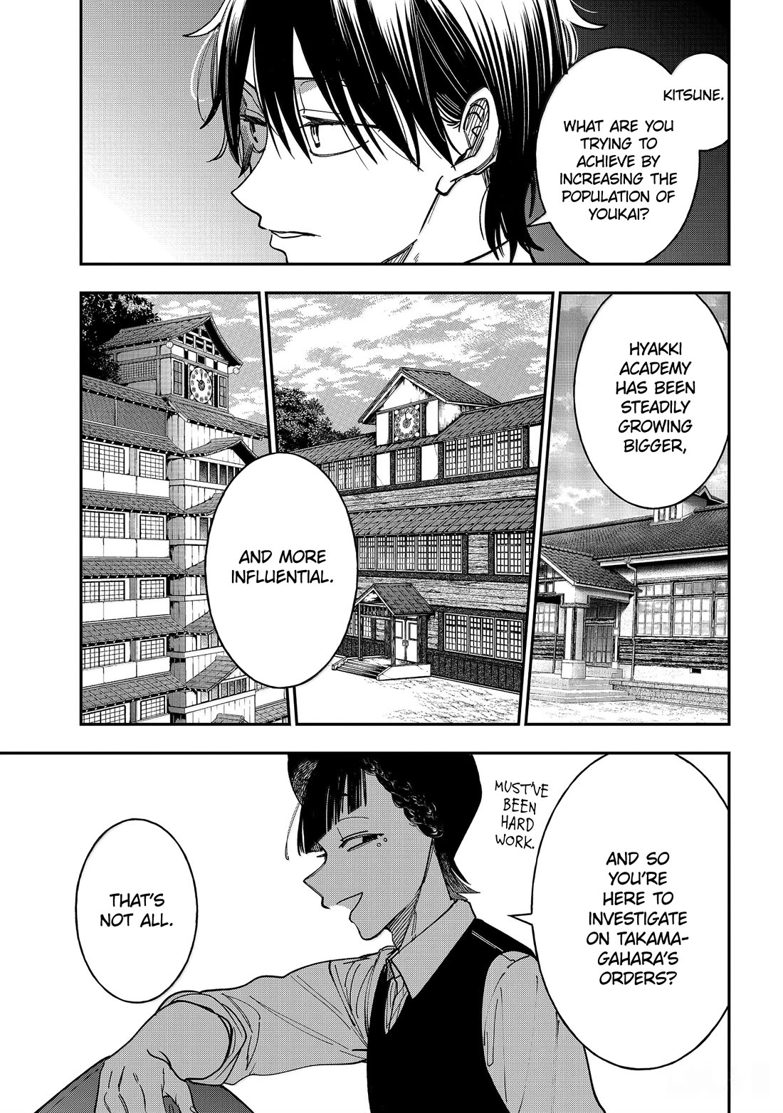 Youkai Gakkou no Sensei Hajimemashita! Chap 125 - Next Chap 126