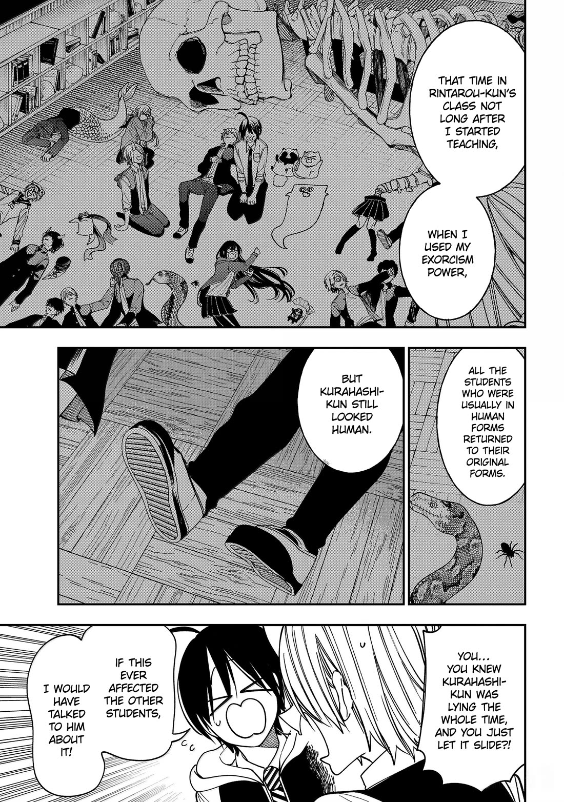 Youkai Gakkou no Sensei Hajimemashita! Chap 125 - Next Chap 126