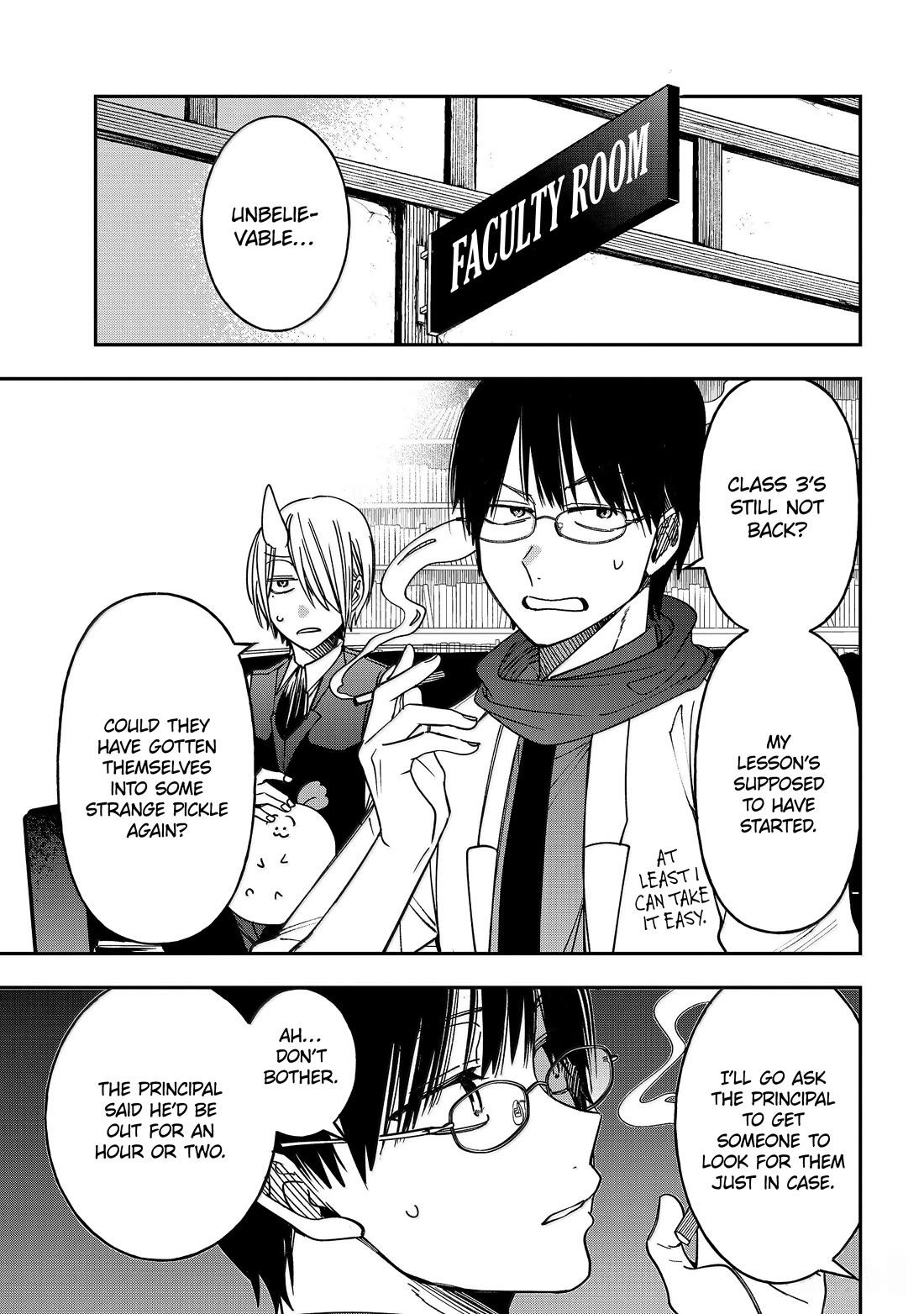 Youkai Gakkou no Sensei Hajimemashita! Chap 126 - Next Chap 127