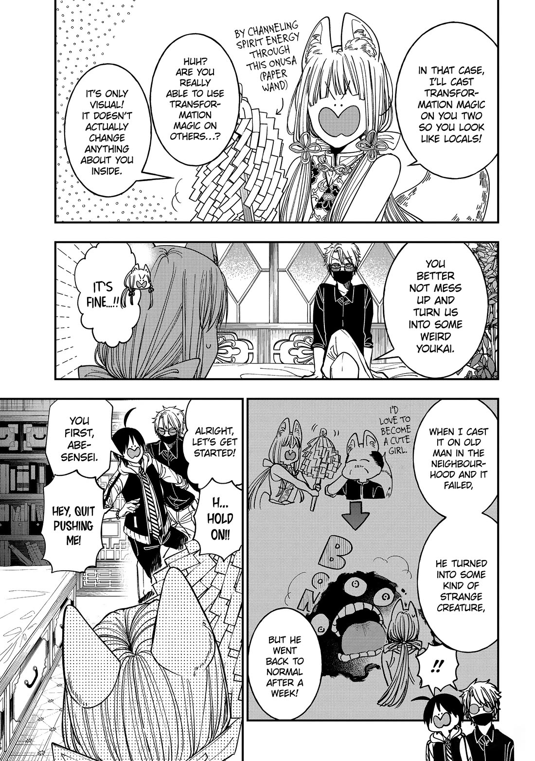 Youkai Gakkou no Sensei Hajimemashita! Chap 128 - Next Chap 129