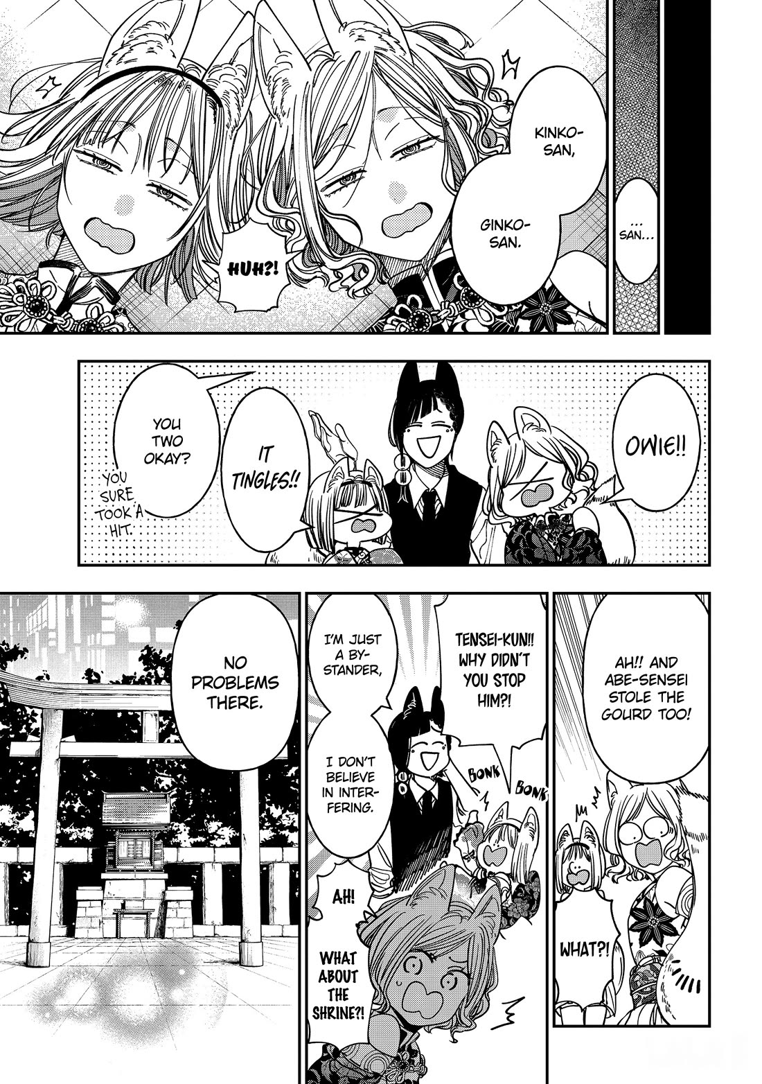 Youkai Gakkou no Sensei Hajimemashita! Chap 128 - Next Chap 129