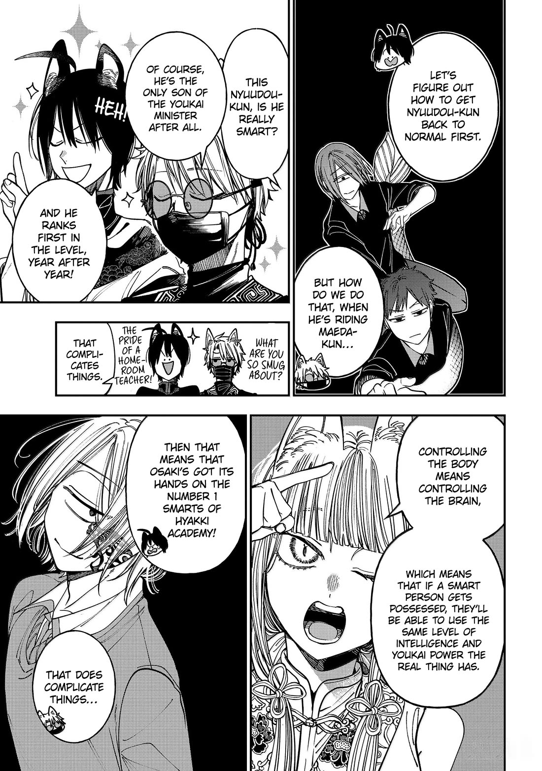 Youkai Gakkou no Sensei Hajimemashita! Chap 129 - Next Chap 130