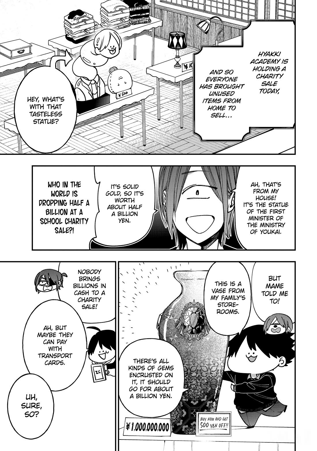 Youkai Gakkou no Sensei Hajimemashita! Chap 121 - Next Chap 122
