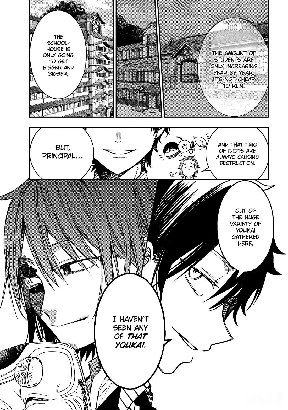 Youkai Gakkou no Sensei Hajimemashita! Chap 121 - Next Chap 122