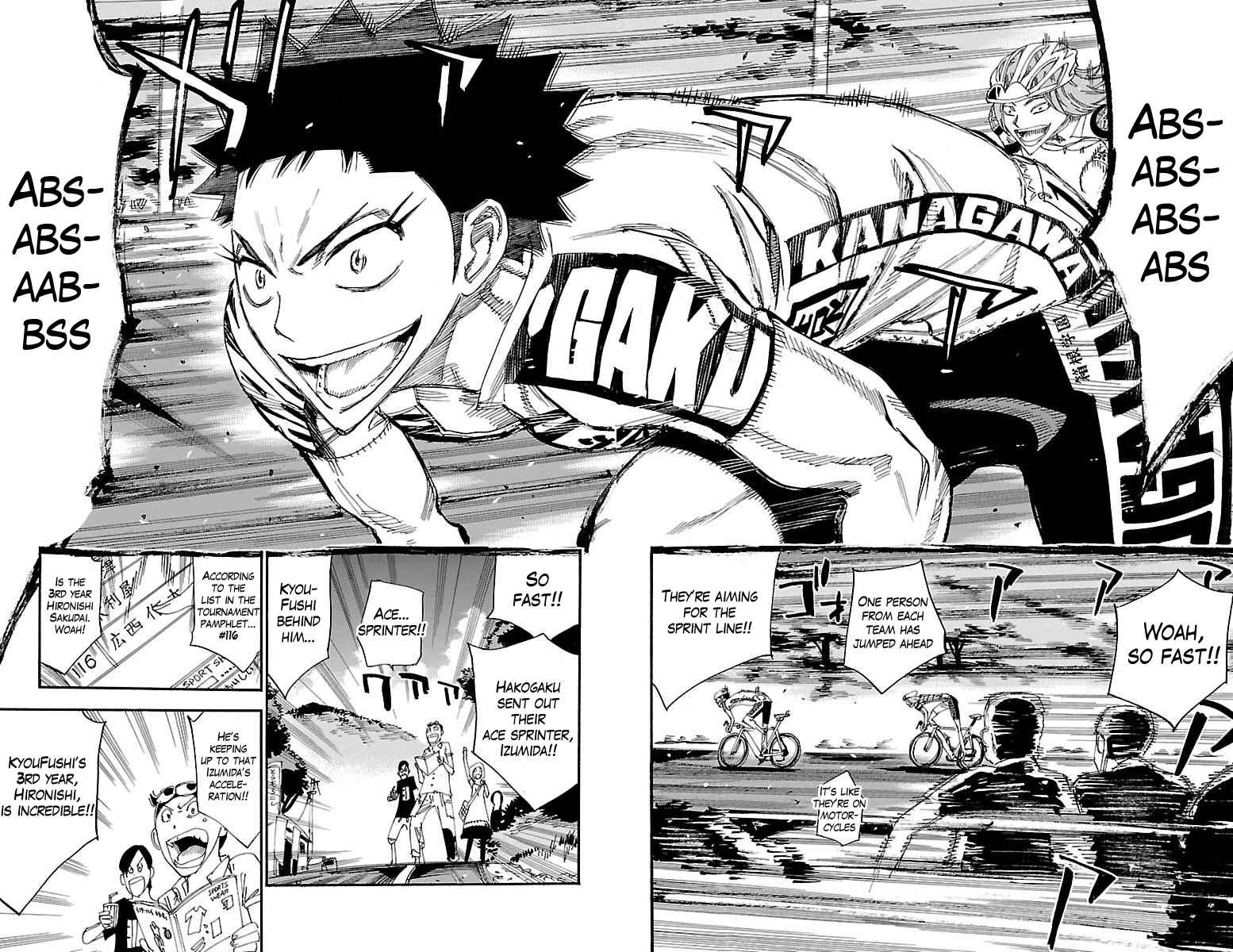 Yowamushi Pedal Chap 375 - Next Chap 376
