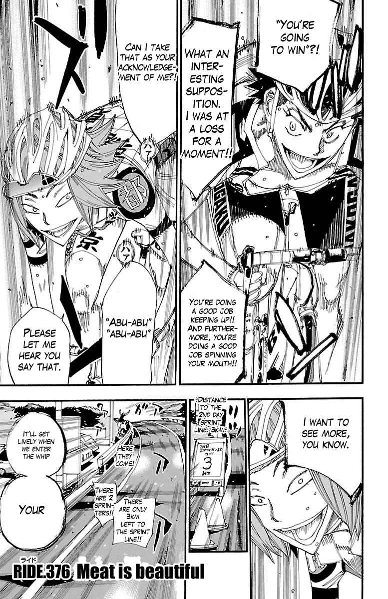 Yowamushi Pedal Chap 376 - Next Chap 377
