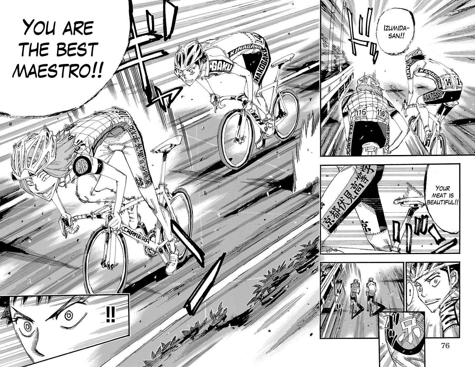 Yowamushi Pedal Chap 376 - Next Chap 377
