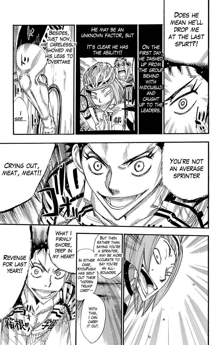 Yowamushi Pedal Chap 376 - Next Chap 377