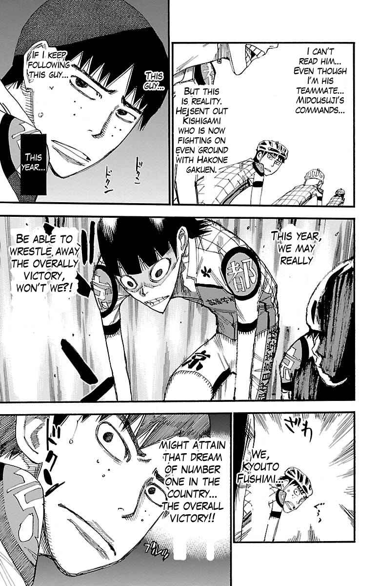 Yowamushi Pedal Chap 379 - Next Chap 380