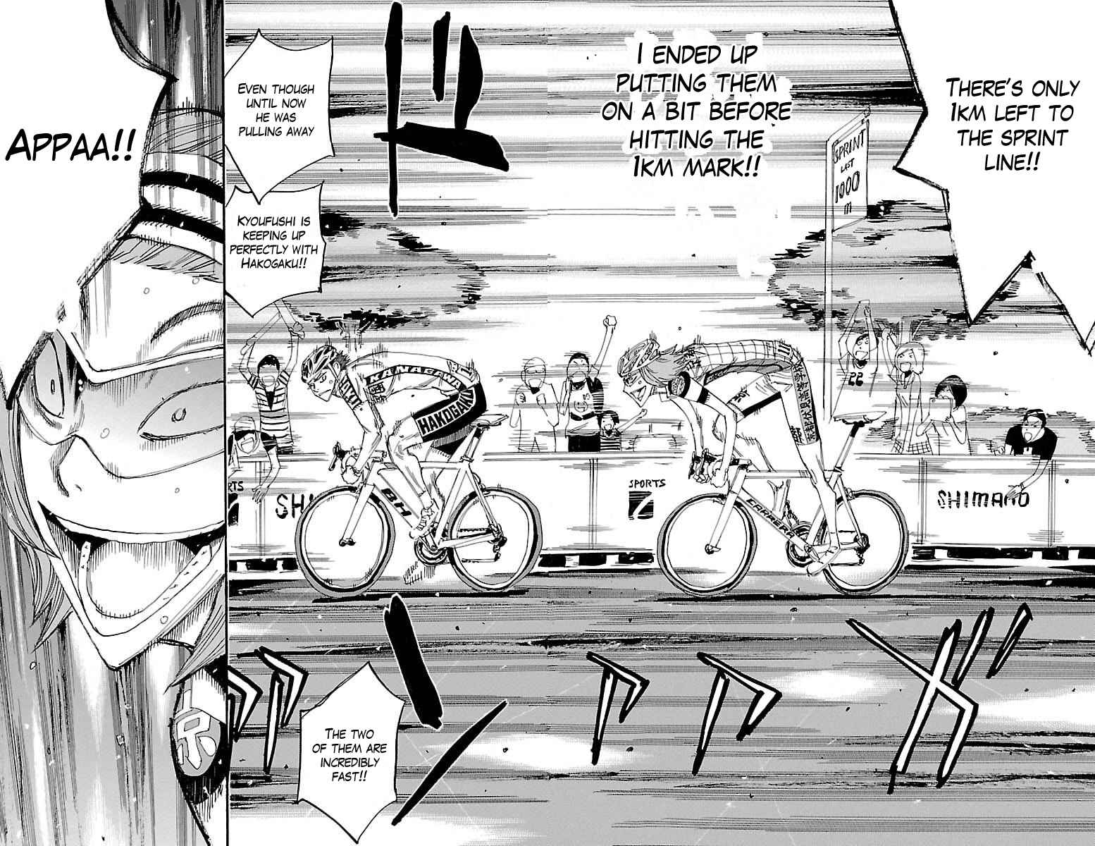 Yowamushi Pedal Chap 379 - Next Chap 380