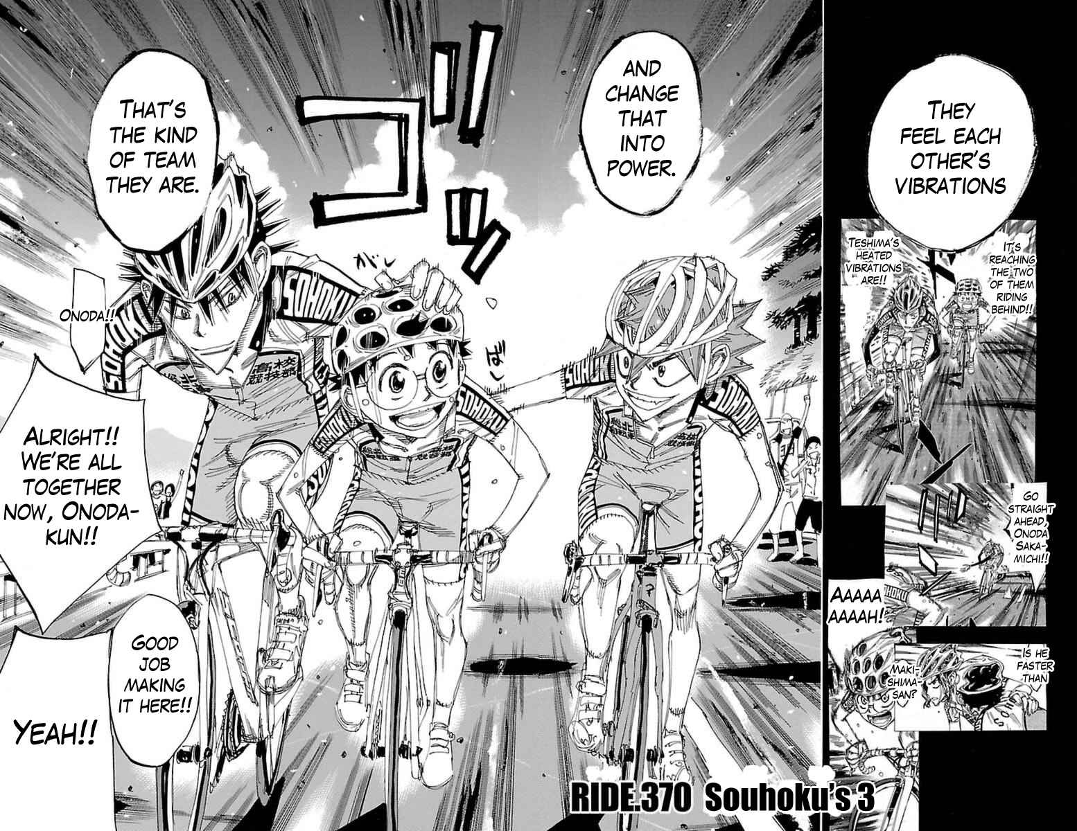 Yowamushi Pedal Chap 370 - Next Chap 371