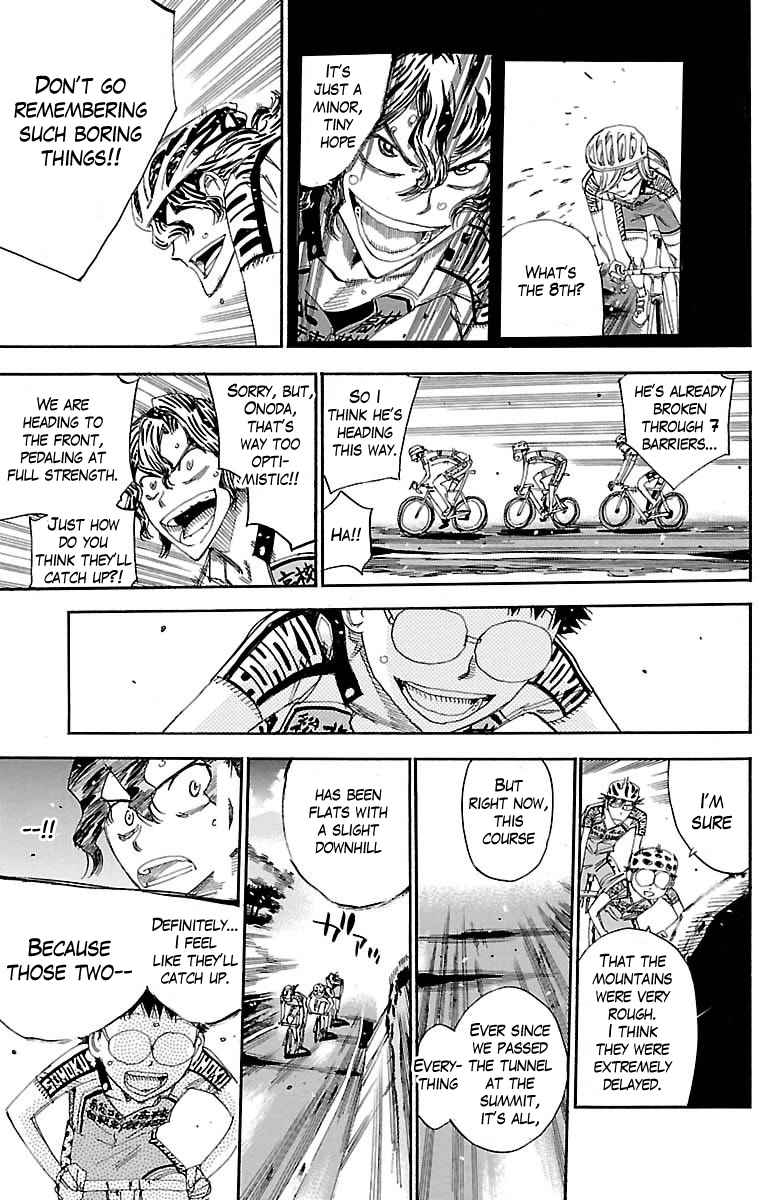 Yowamushi Pedal Chap 387 - Next Chap 388