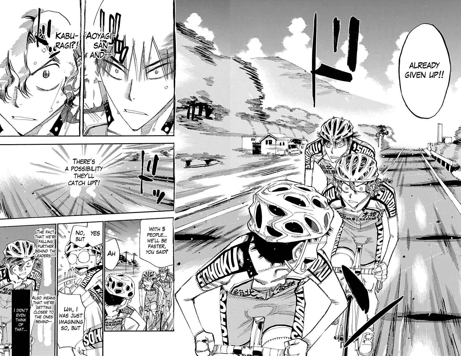 Yowamushi Pedal Chap 387 - Next Chap 388