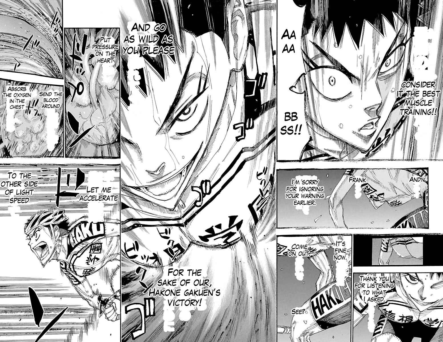 Yowamushi Pedal Chap 384 - Next Chap 385