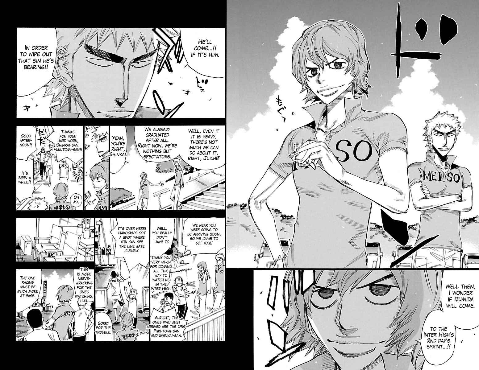 Yowamushi Pedal Chap 385 - Next Chap 386