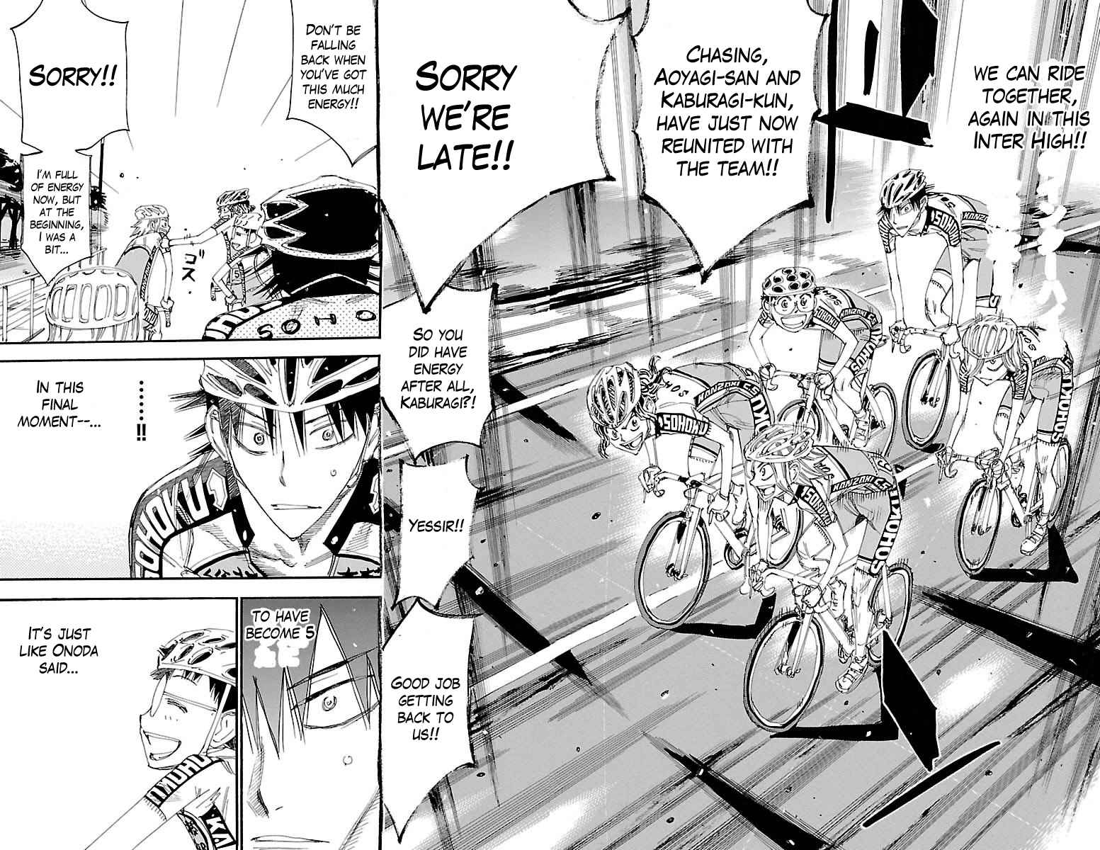 Yowamushi Pedal Chap 388 - Next Chap 389