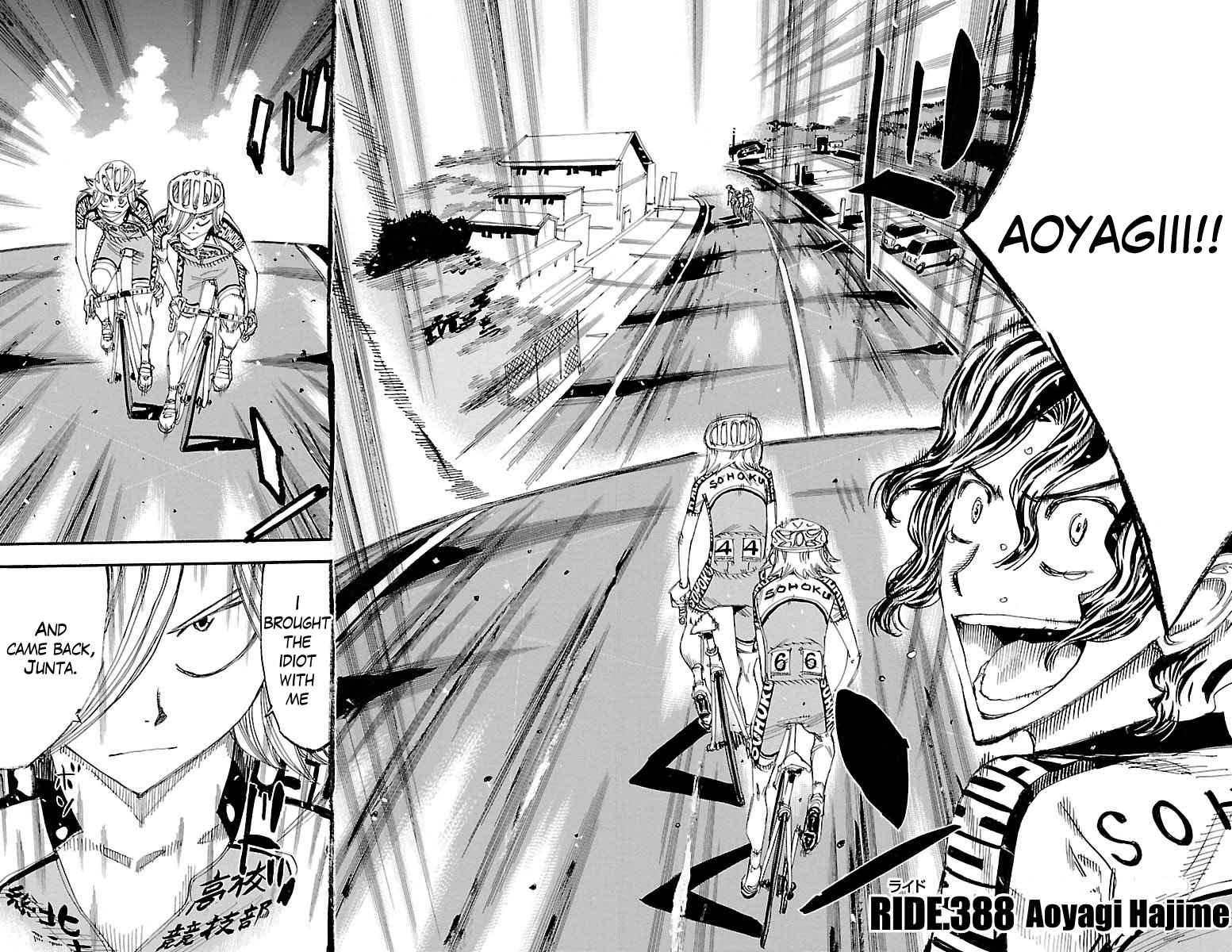 Yowamushi Pedal Chap 388 - Next Chap 389