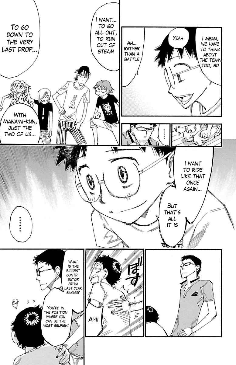 Yowamushi Pedal Chap 389 - Next Chap 390