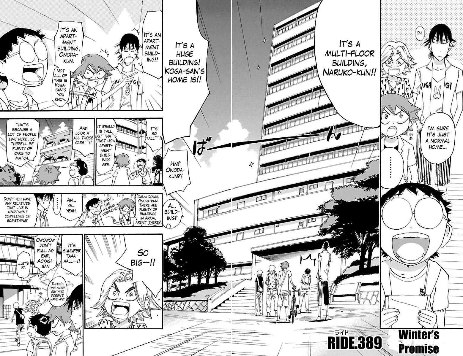 Yowamushi Pedal Chap 389 - Next Chap 390