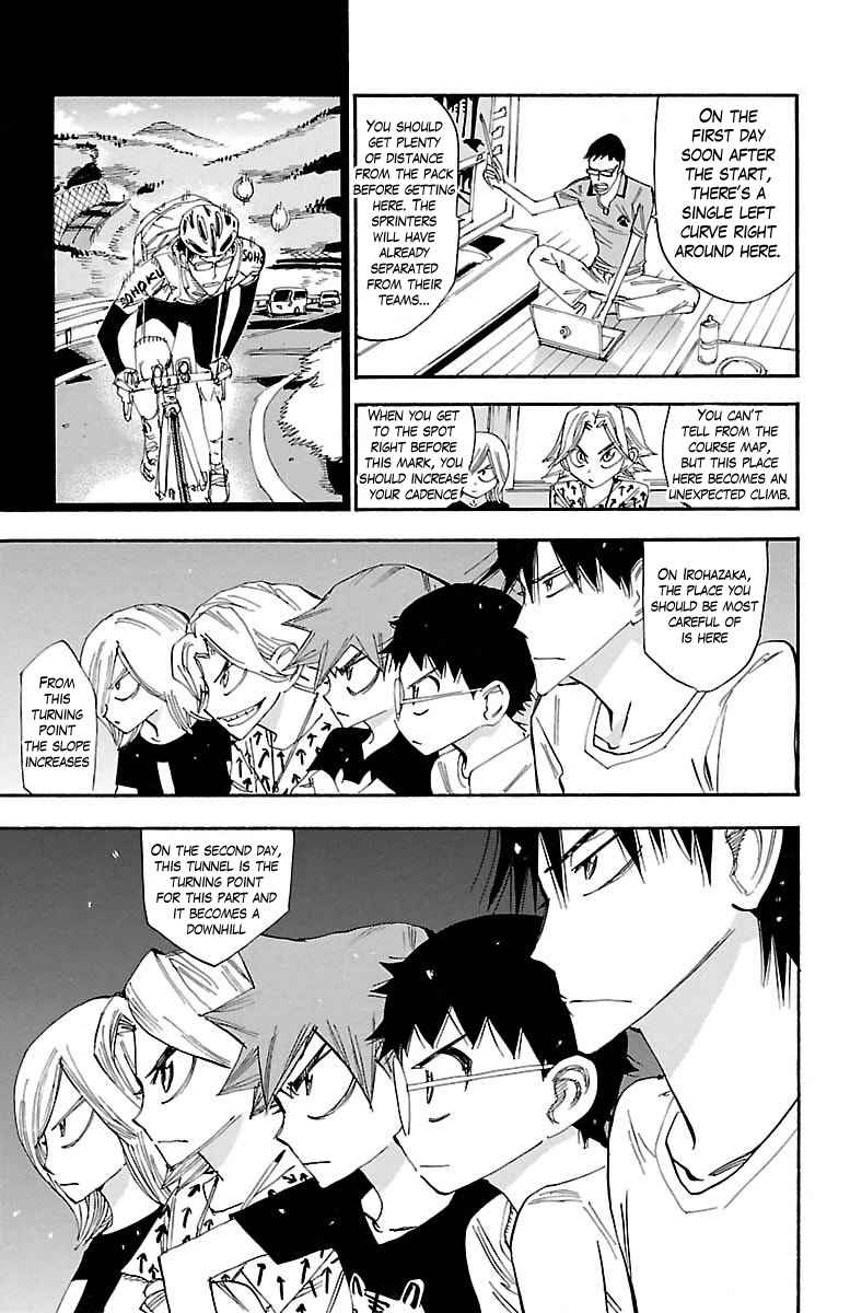 Yowamushi Pedal Chap 389 - Next Chap 390