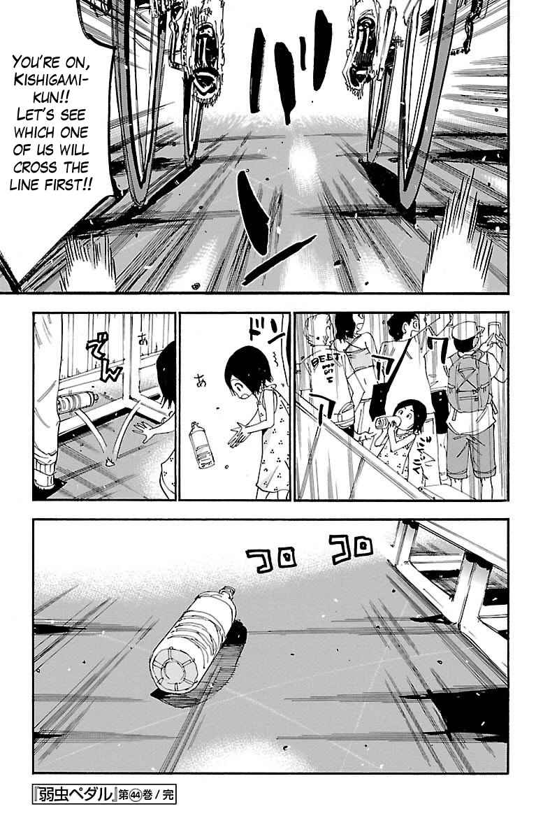Yowamushi Pedal Chap 381 - Next Chap 382