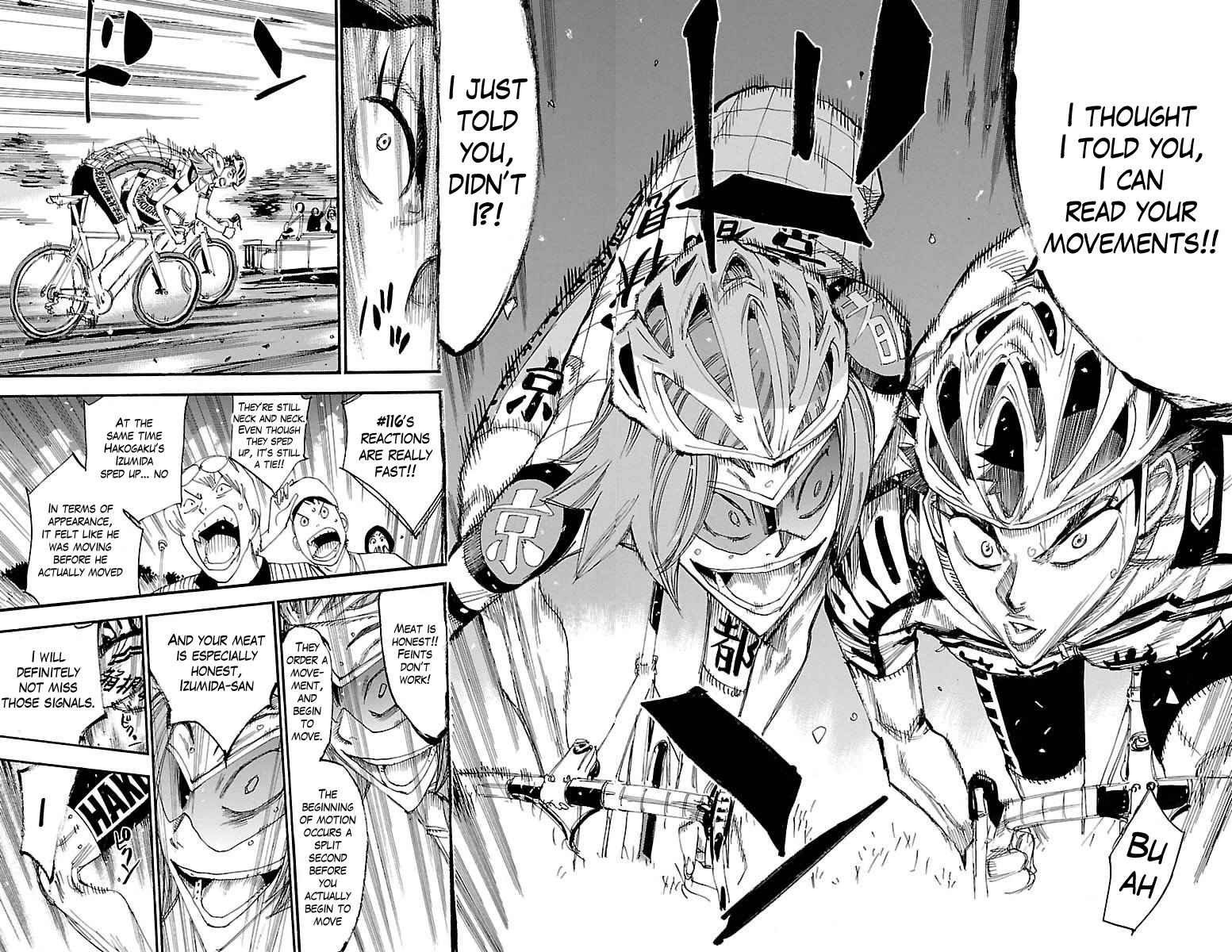 Yowamushi Pedal Chap 382 - Next Chap 383