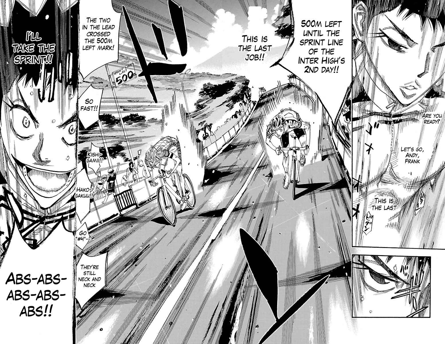 Yowamushi Pedal Chap 382 - Next Chap 383