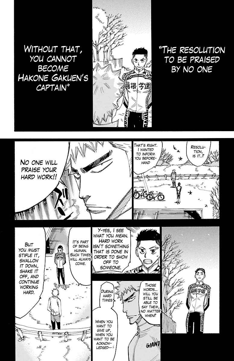 Yowamushi Pedal Chap 382 - Next Chap 383