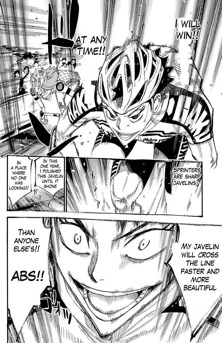 Yowamushi Pedal Chap 382 - Next Chap 383