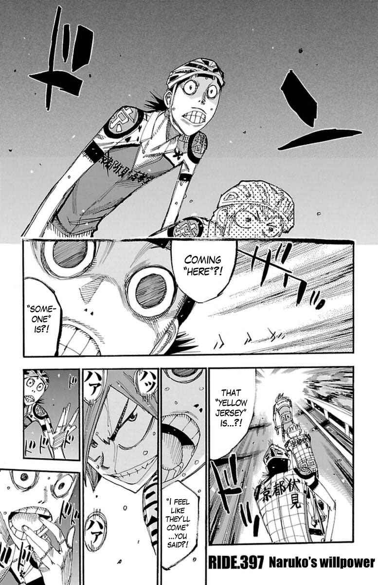 Yowamushi Pedal Chap 397 - Next Chap 398