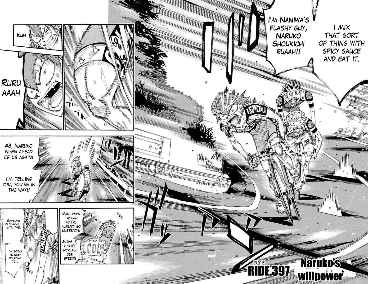 Yowamushi Pedal Chap 397 - Next Chap 398
