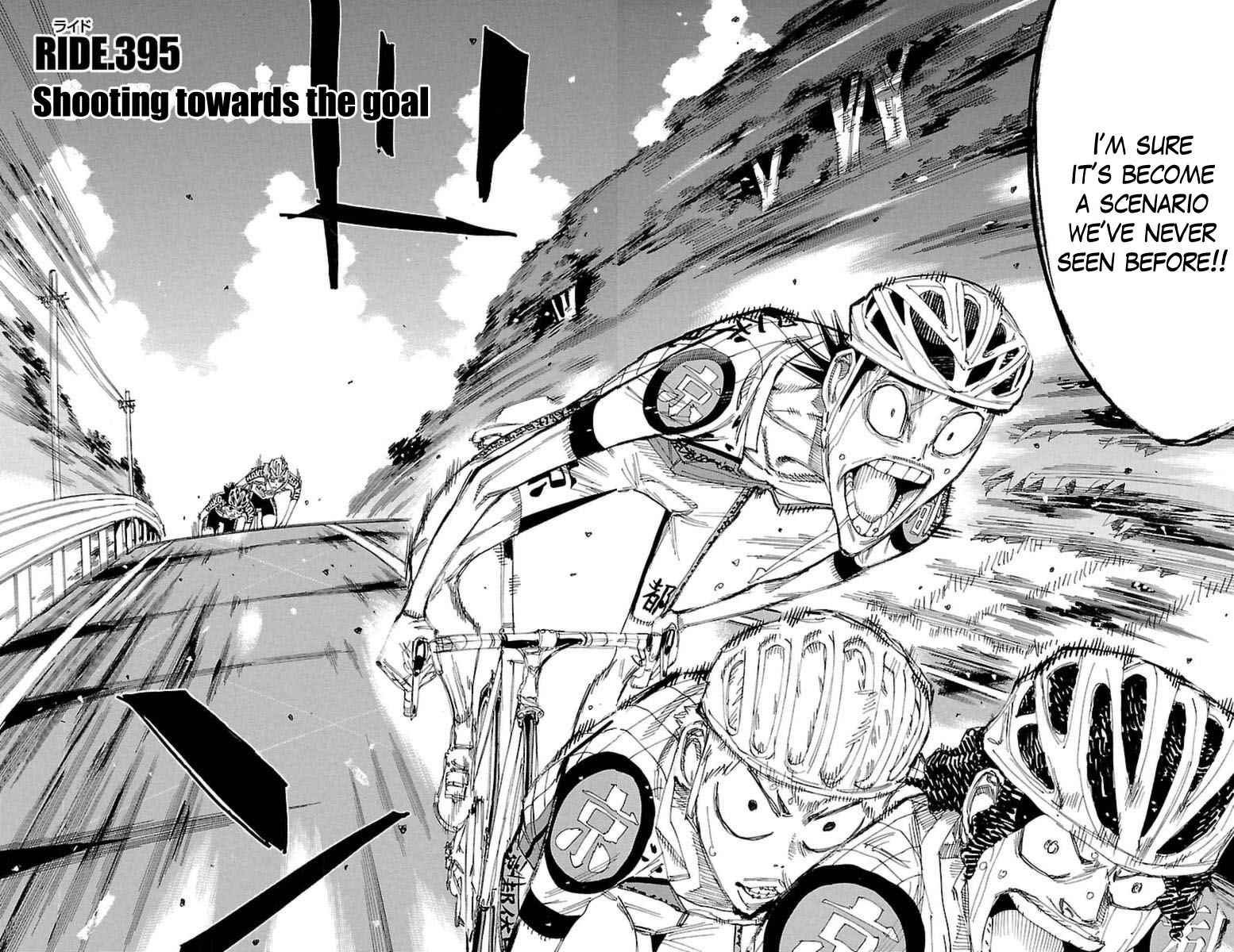 Yowamushi Pedal Chap 395 - Next Chap 396