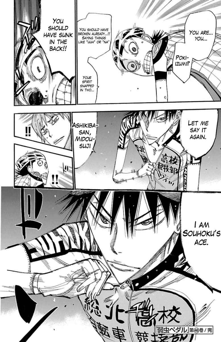 Yowamushi Pedal Chap 398 - Next Chap 399