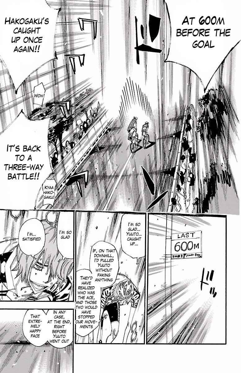Yowamushi Pedal Chap 407 - Next Chap 408