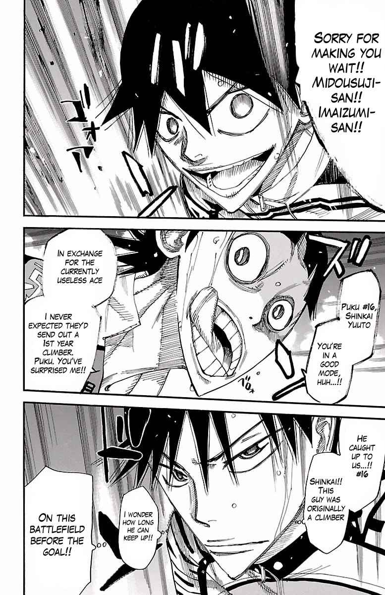 Yowamushi Pedal Chap 407 - Next Chap 408