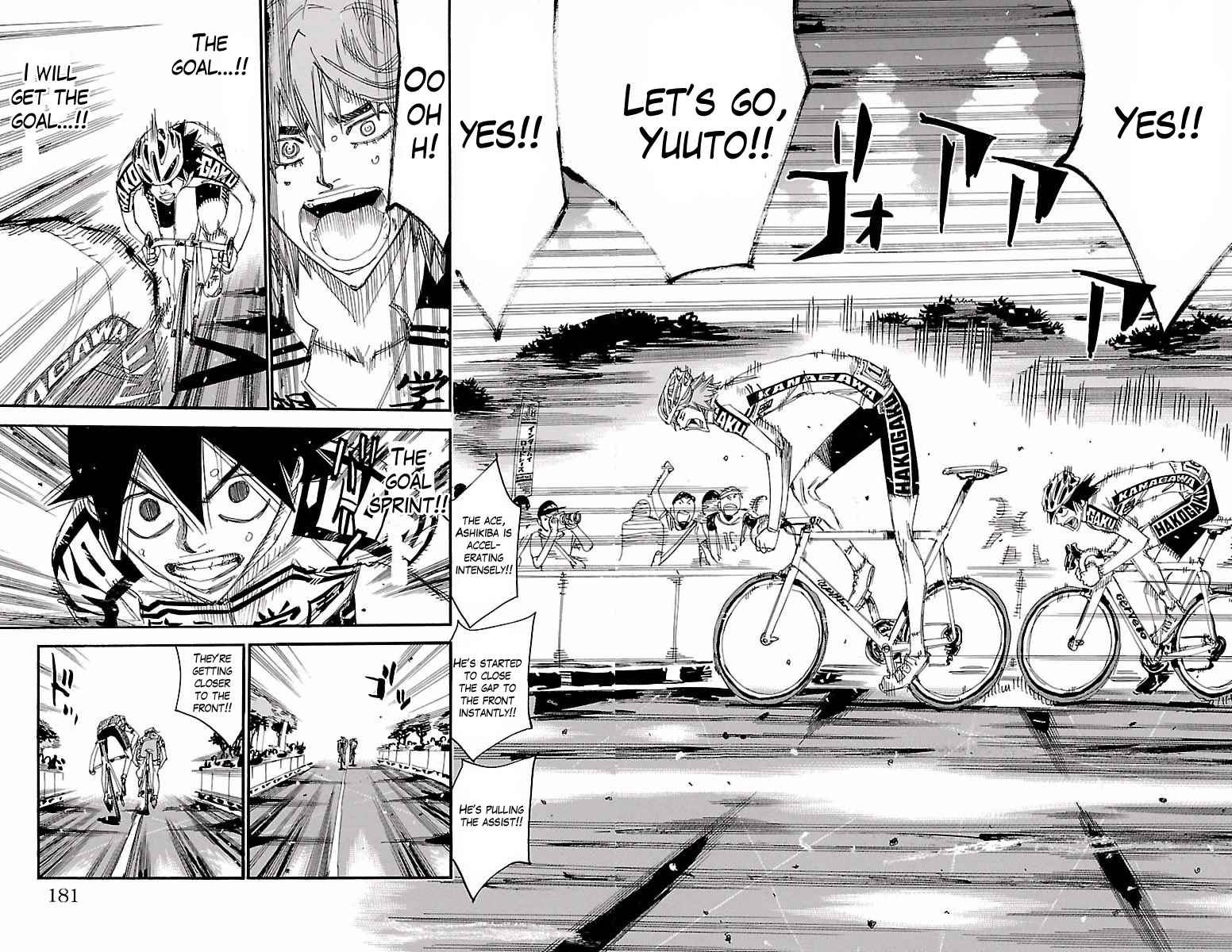 Yowamushi Pedal Chap 406 - Next Chap 407