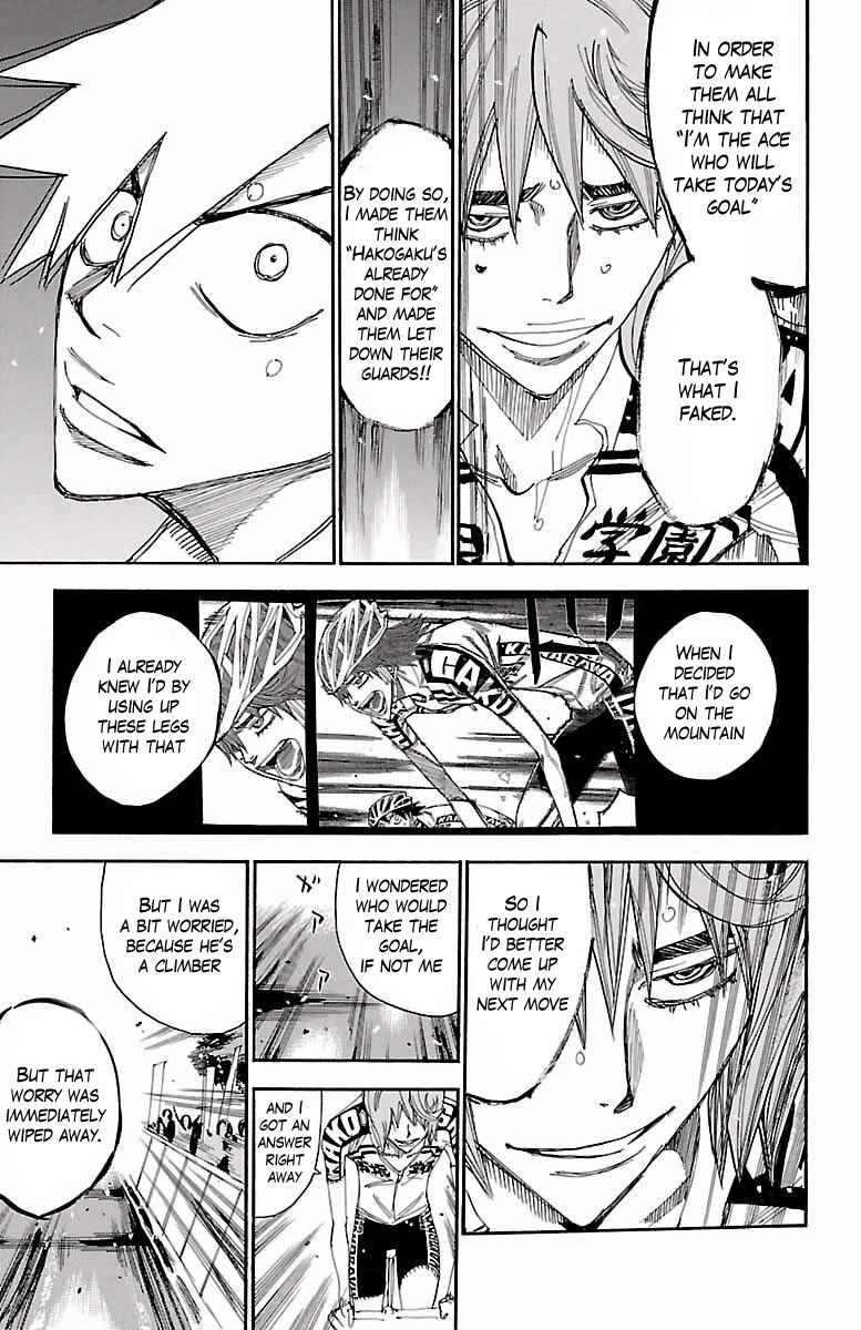 Yowamushi Pedal Chap 406 - Next Chap 407