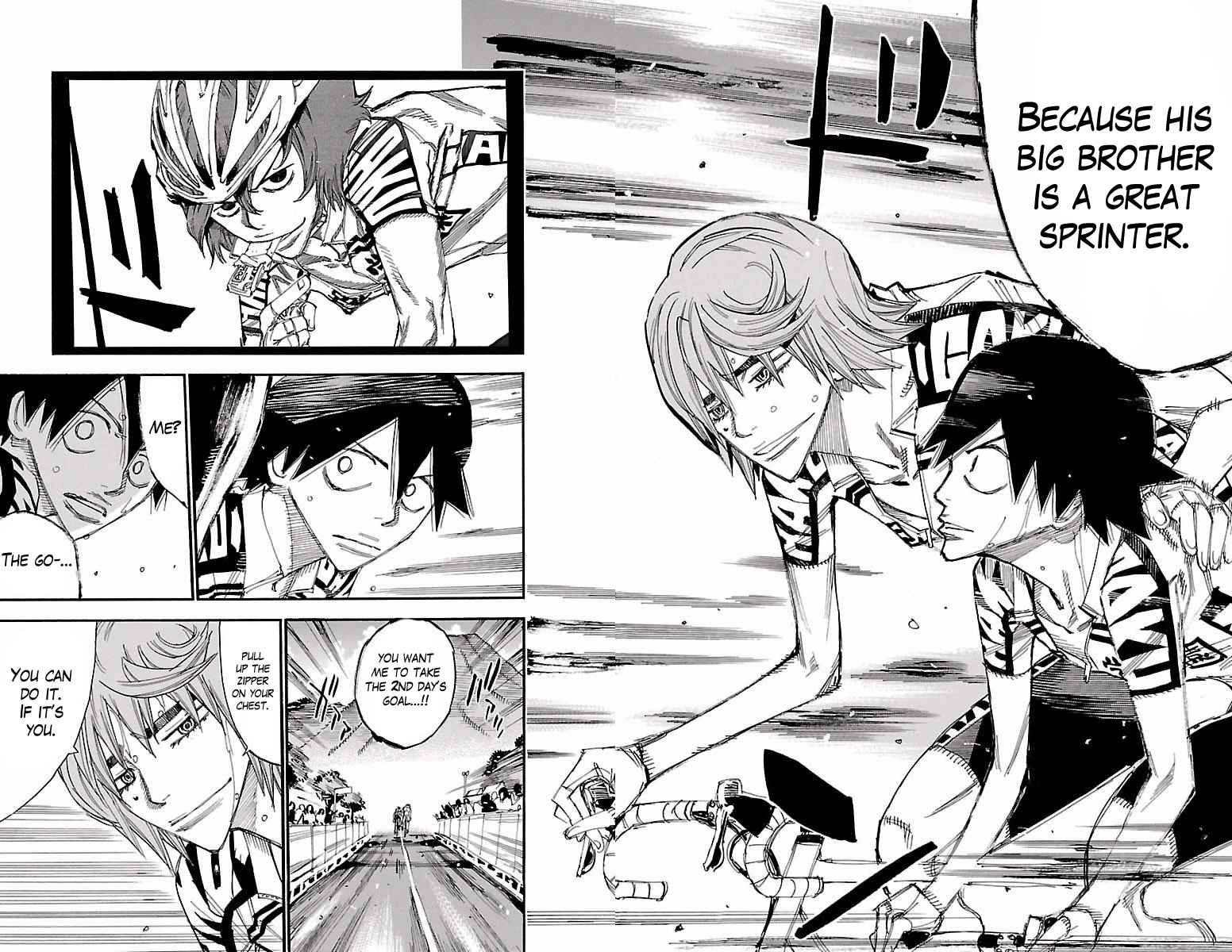 Yowamushi Pedal Chap 406 - Next Chap 407